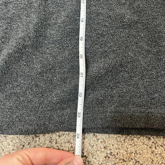 Y2K‎ Vintage 90s Disney Sweatshirt Womens Large Fleece Grumpy Rebel Gray V-Neck - Picture 6 of 11